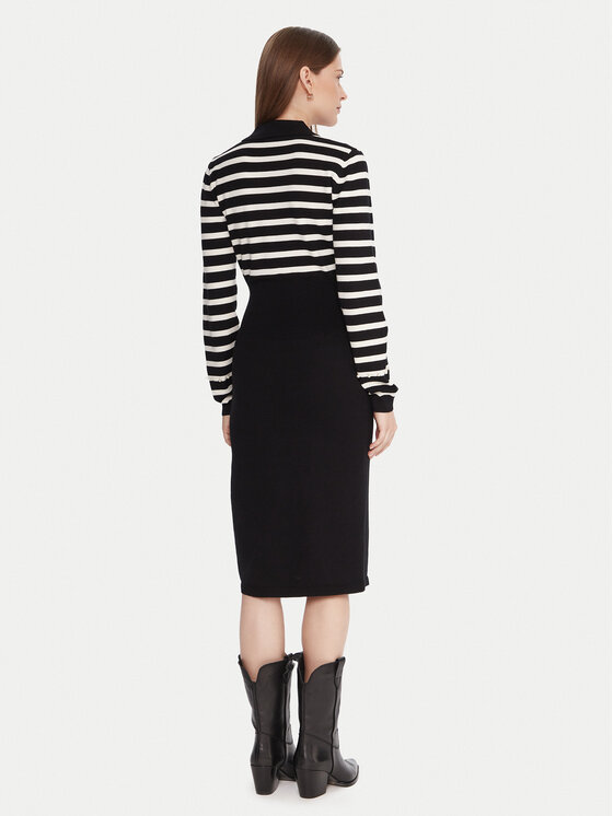 Liu Jo Liu Jo Трикотажна сукня TF5215 MS63L Чорний Regular Fit