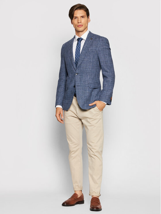 Calvin Klein Calvin Klein Πουκάμισο 2ply Poplin Stretch Slim Shirt K10K103025 Λευκό Slim Fit
