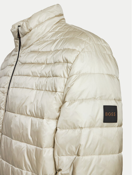 BOSS BOSS Bunda pro přechodné období Oden1 50505262 Béžová Slim Fit