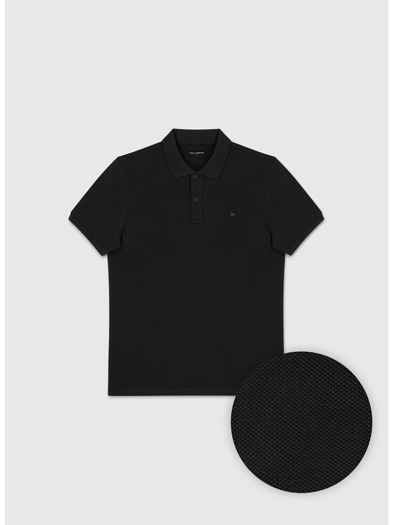 Pako Lorente Pako Lorente Polo P26SF-TX-003 Czarny Classic Fit