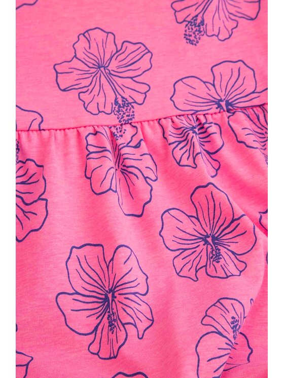 Coccodrillo Coccodrillo Každodenní šaty WC6129201VGB-007 Růžová Regular Fit