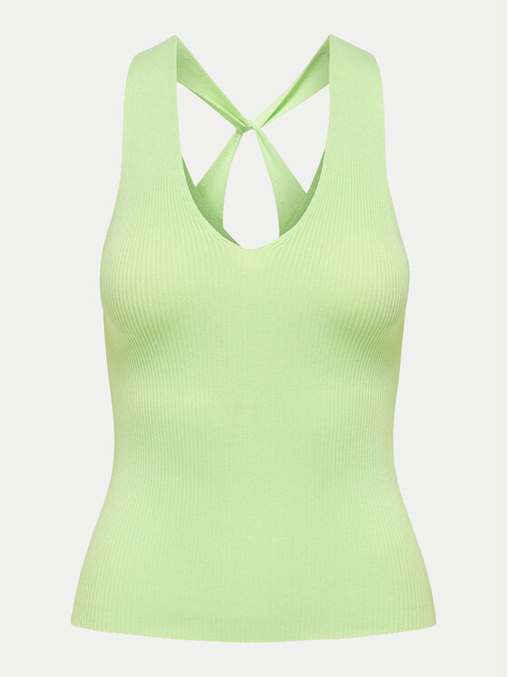 JDY JDY Top Sabrina 15258897 Zielony Slim Fit