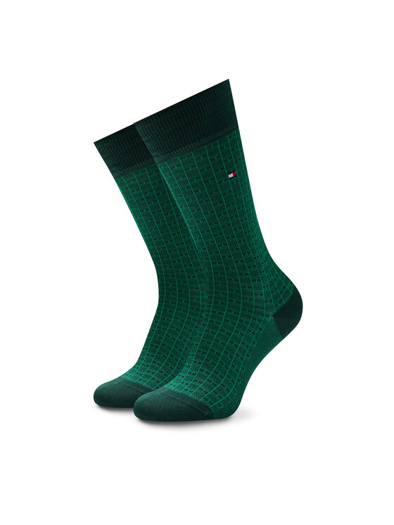 Tommy Hilfiger Tommy Hilfiger Calzini lunghi da uomo 701230606 Verde