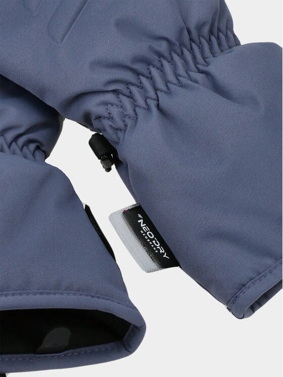 4F 4F Guanti da sci 4FWAW24AFGLM149-32S Blu scuro