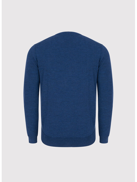 Pako Lorente Pako Lorente Sweter P25WP-2X-018 Granatowy Classic Fit