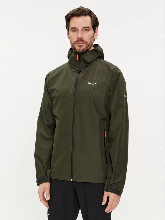 Salewa Salewa Μπουφάν αδιάβροχο Puez 28615 Πράσινο Regular Fit