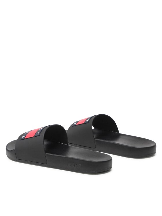 Tommy Jeans Tommy Jeans Šľapky Pool Slide Ess EM0EM01191 Čierna