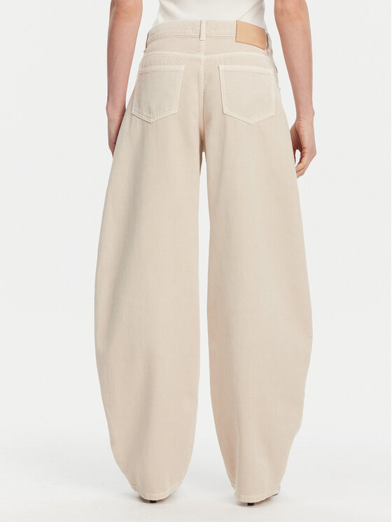 ViCOLO ViCOLO Farmer DD5146 Bézs Wide Leg