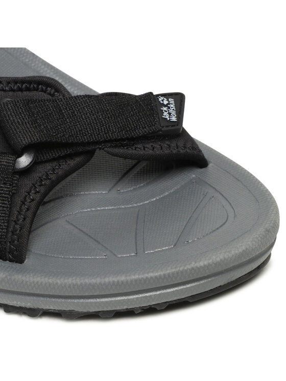 Jack Wolfskin Jack Wolfskin Sandały Wave Breaker M 4052011 Czarny