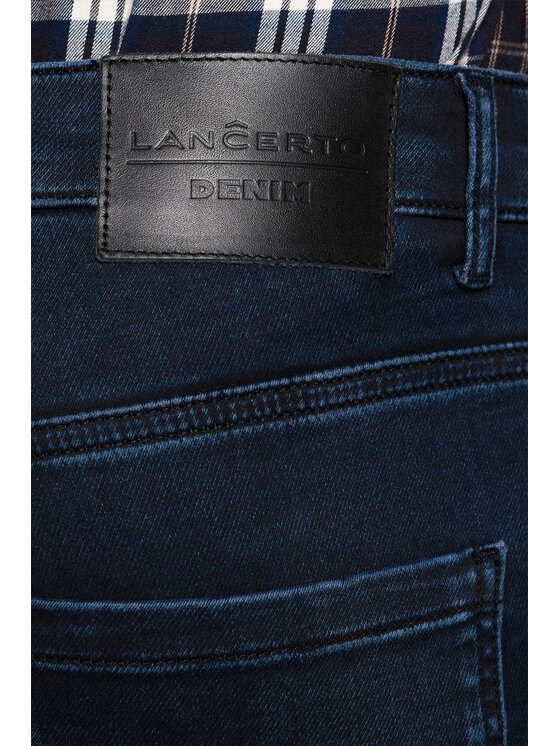 Lancerto Lancerto Jeansy Eloy SP113222000024 Granatowy Slim Fit