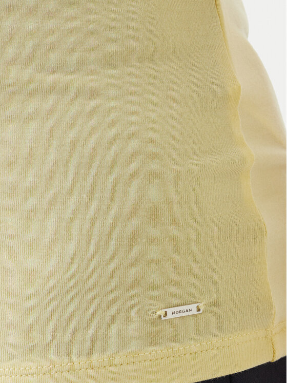 Morgan Morgan Top 192-BARBA.N Rumena Slim Fit