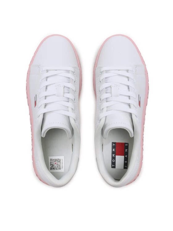 Tommy Jeans Tommy Jeans Sneakersy Cool Tommy Jeans Sneaker Season EN0EN02132 Biały