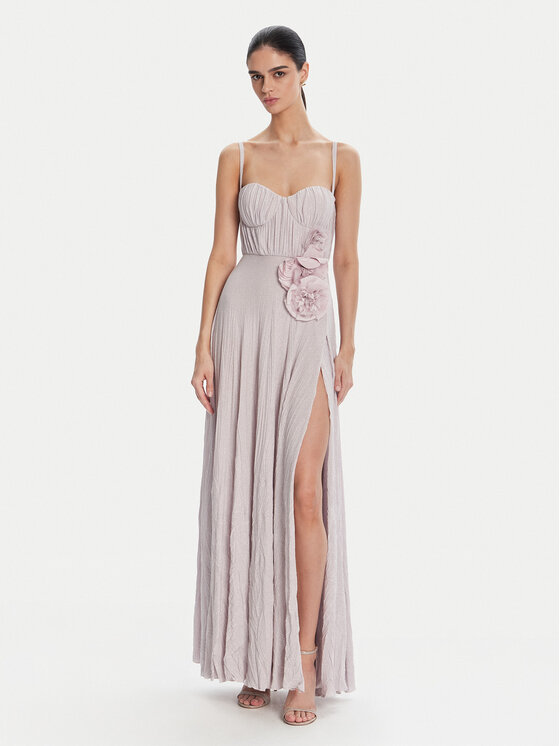 Elisabetta Franchi Elisabetta Franchi Večernja haljina ABR2252E2 544 Ljubičasta Regular Fit