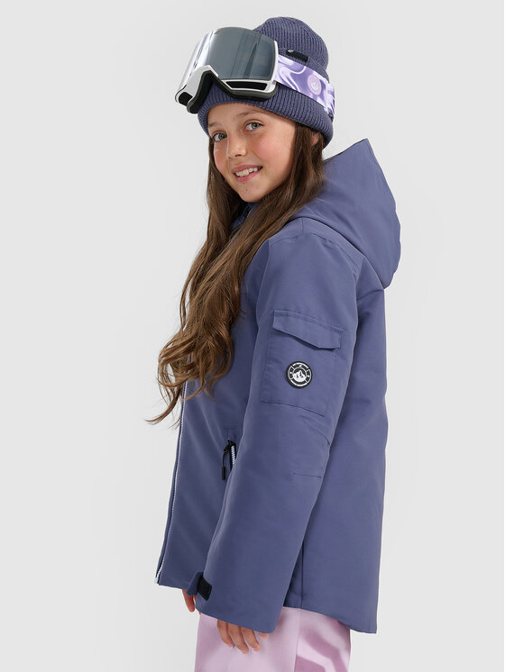 4F 4F Kurtka snowboardowa SNOWBOARD Granatowy Regular Fit