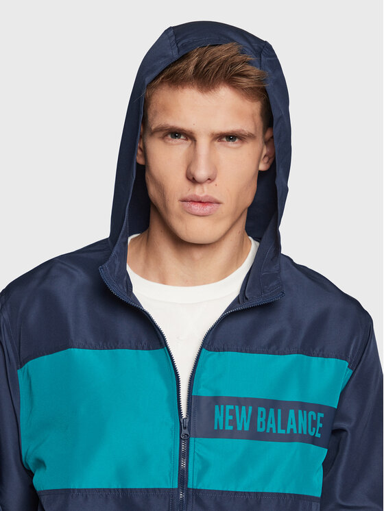 New Balance New Balance Windjacke MJ23900 Dunkelblau Relaxed Fit