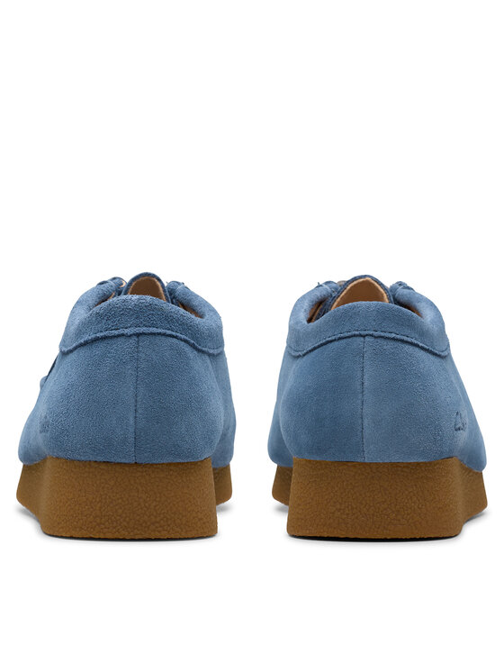 Clarks Clarks Półbuty WallabeeEVOSh 26181476 Niebieski