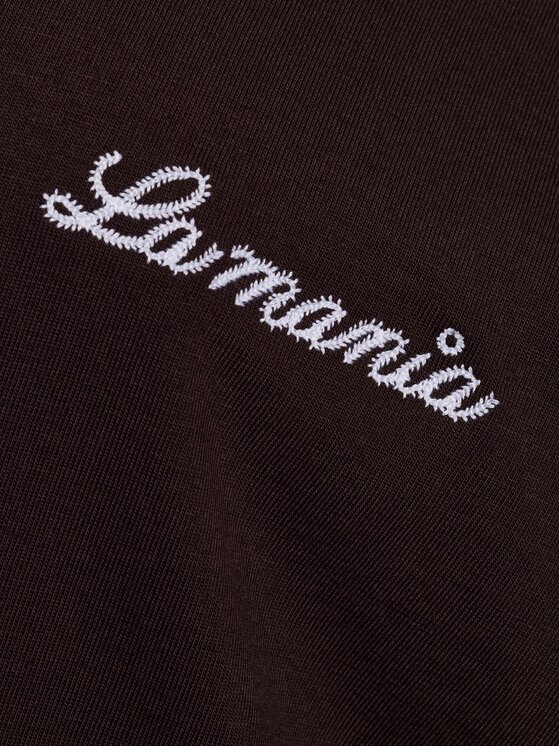 La Mania La Mania T-shirt CARENA Marrone Basic Fit