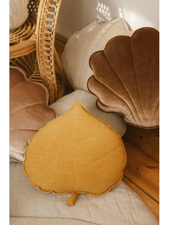 Moi Mili Moi Mili Poduszka dekoracyjna Mango Żółty