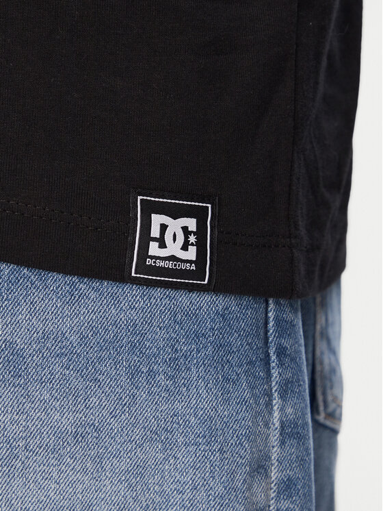 DC Shoes DC Shoes Тишърт W126-DCMTS-1016 Черен Regular Fit