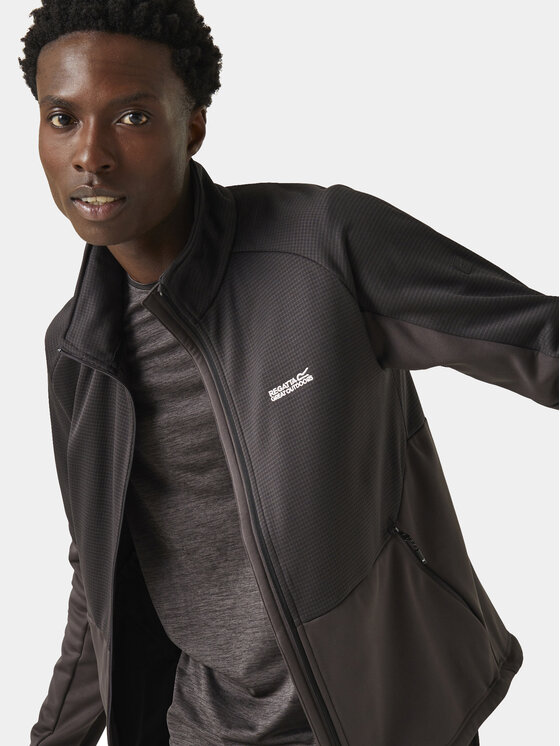 Regatta Regatta Суитшърт Highton Wnt FZ IV RMA558 Сив Regular Fit