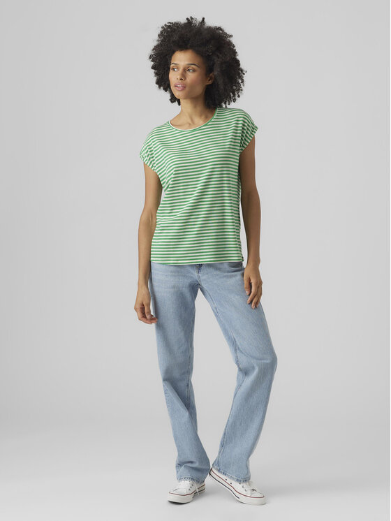Vero Moda Vero Moda T-särk Ava 10284469 Roheline Regular Fit
