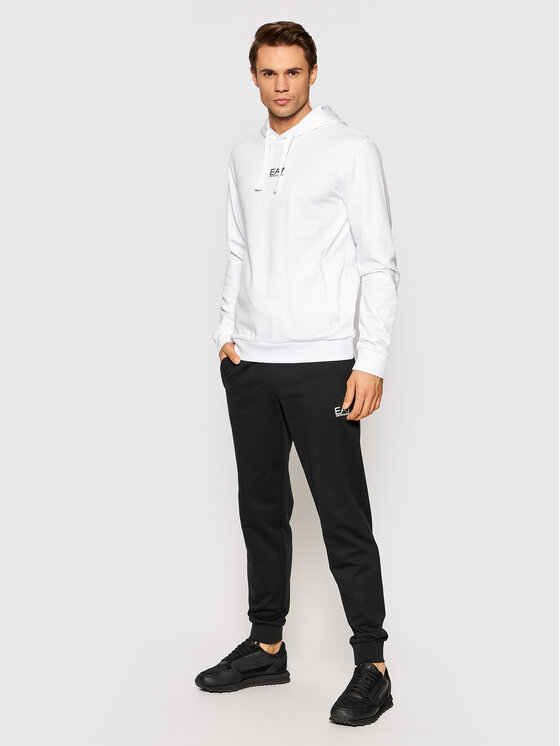 EA7 Emporio Armani EA7 Emporio Armani Jogginganzug 8NPV81 PJ05Z 21BA Weiß Regular Fit