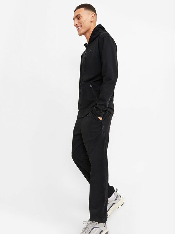 Jack&Jones Jack&Jones Spodnji del trenirke Will 12253727 Črna Slim Fit