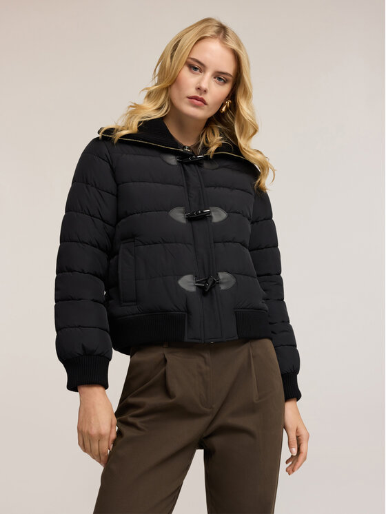 Motivi Motivi Giubbotto piumino F068Q000713N033 Nero Regular Fit