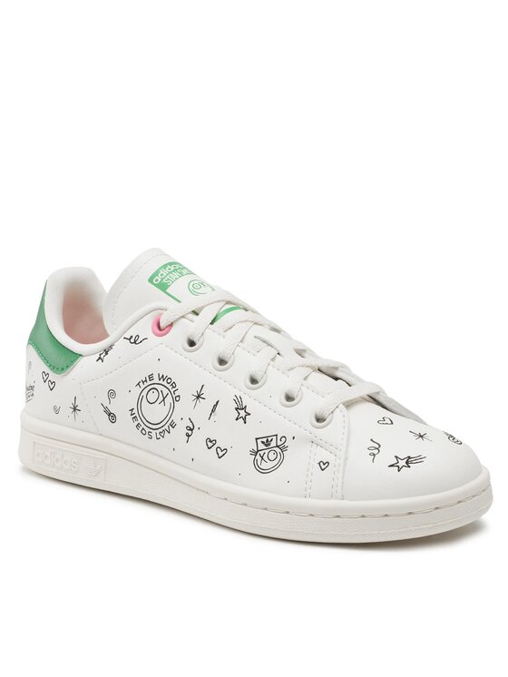 adidas adidas Sneakersy Stan Smith J GY1786 Bílá
