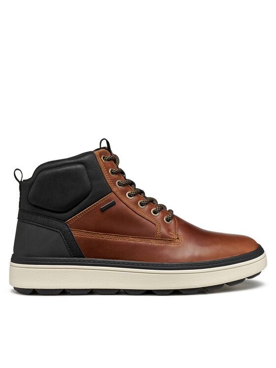 Geox Geox Schnürschuhe U Spherica Ecub-1.1 U56LUB 0FFCQ C0275 Braun
