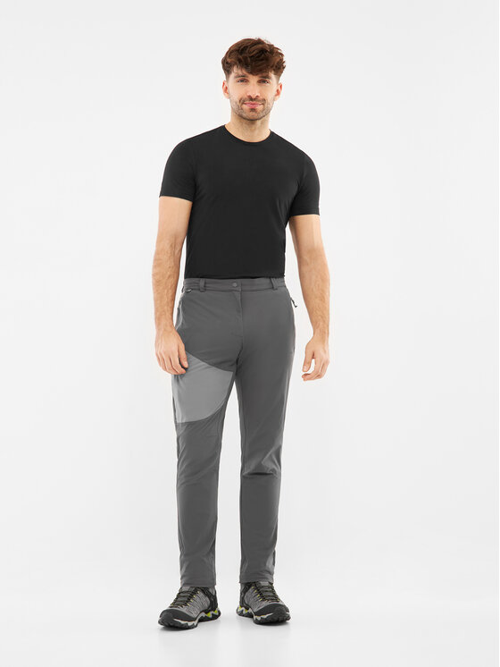 Viking Viking Spodnie materiałowe Rago Man Szary Regular Fit