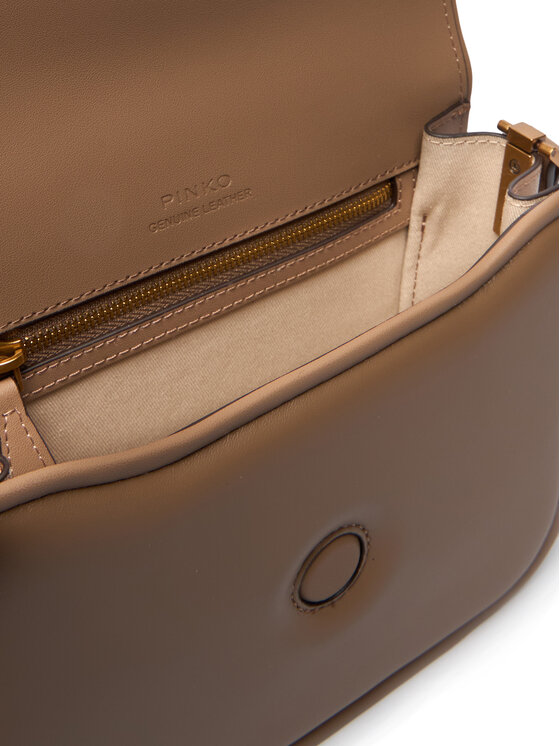 PINKO PINKO Сумка Love Box Bag Fl Mini PE 25 PLTT 104297 A26L Коричневий