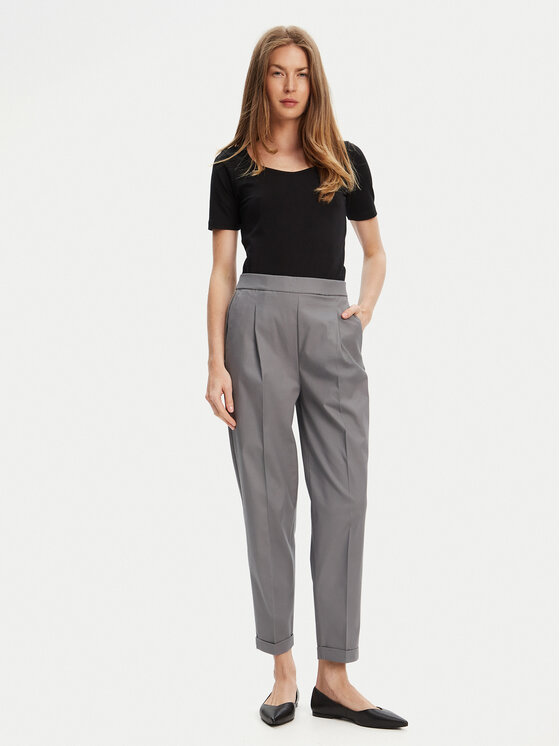 United Colors Of Benetton United Colors Of Benetton Chino kalhoty 40FADF092 Šedá Slim Fit