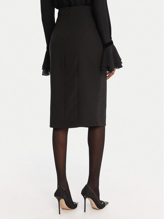 Rinascimento Rinascimento Gonna a matita CFC0125561003 Nero Slim Fit