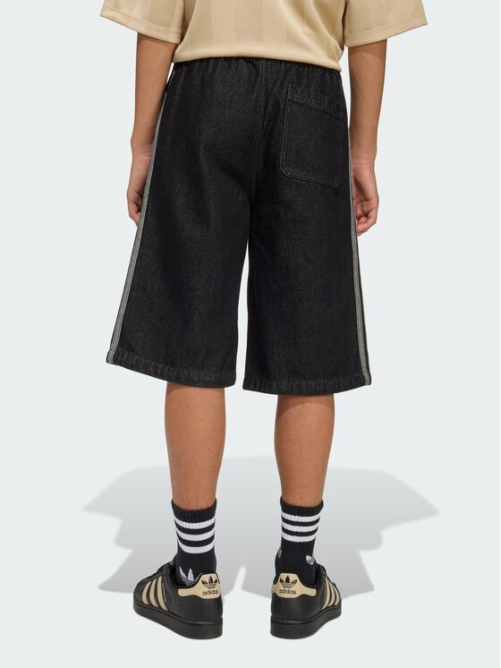 adidas adidas Szorty jeansowe JORTS Czarny Loose Fit