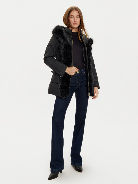 Marciano Guess Marciano Guess Daunenjacke Zoe 4BGL41 7188A Schwarz Regular Fit