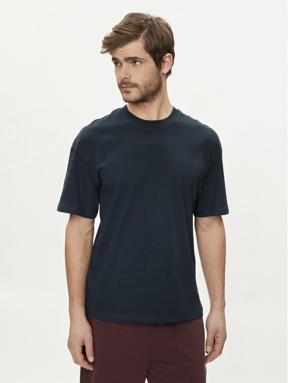 Jack&Jones Jack&Jones Marškinėliai Bradley 12249319 Tamsiai mėlyna Regular Fit