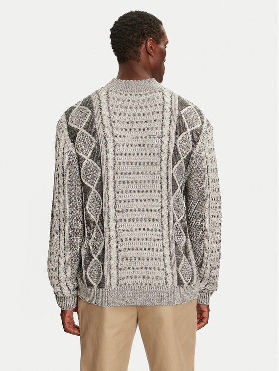 Brave Soul Brave Soul Strickjacke MK-248ASHBERY Grau Regular Fit