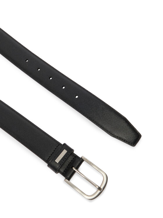 Calvin Klein Calvin Klein Pasek Casual Pin Buckle 32Mm Fixed LV04D7072G Czarny