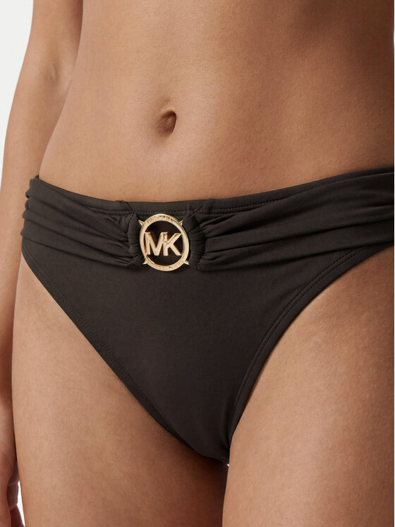 MICHAEL Michael Kors MICHAEL Michael Kors Spodnji del bikini MM7M842 Rjava