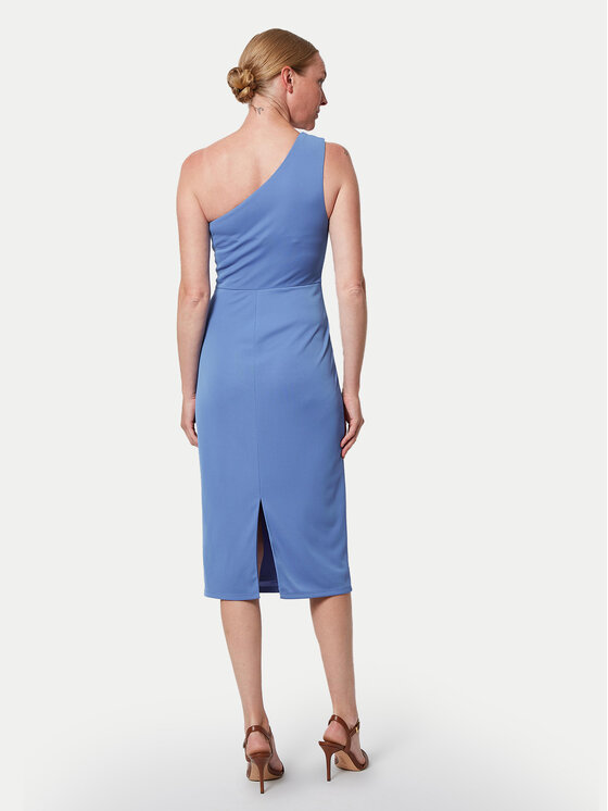 LAUREN RALPH LAUREN LAUREN RALPH LAUREN Cocktail obleka 253903046004 Modra Slim Fit