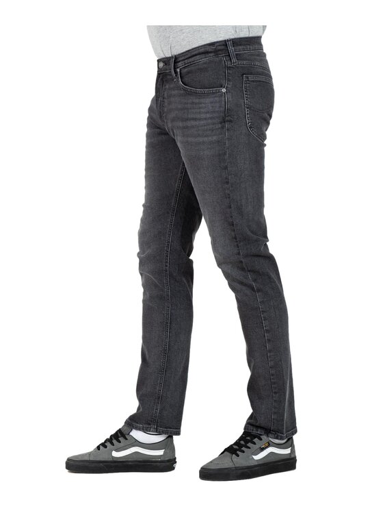 Lee Lee Jeansy 112356556 Szary Regular Fit