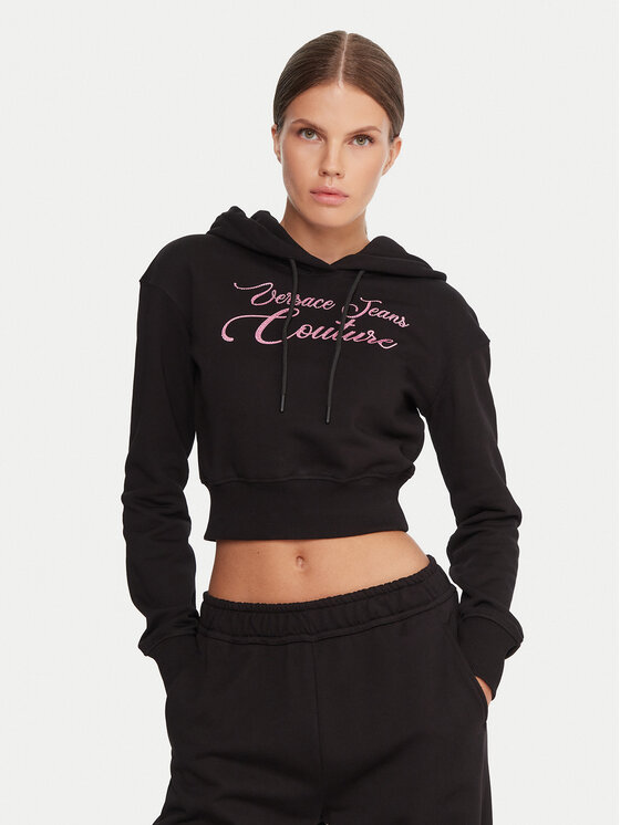 Versace Jeans Couture Versace Jeans Couture Mikina 79HAIT05 CF01T Černá Regular Fit