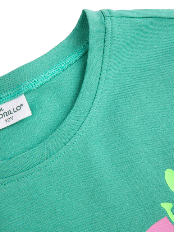 Coccodrillo Coccodrillo T-shirt WC5143209VGB Verde Regular Fit