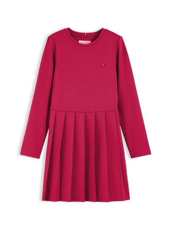 Tommy Hilfiger Tommy Hilfiger Sukienka codzienna KG0KG09605 Czerwony A-Line Fit