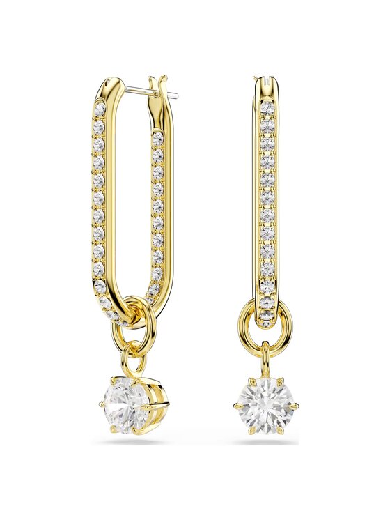 Swarovski Swarovski Kolczyki Constella Różowe 5728587 Złoty