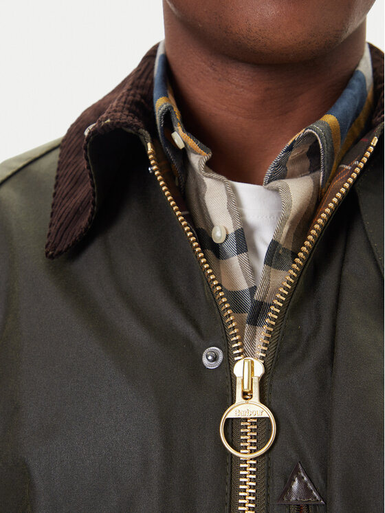 Barbour Barbour Prechodná bunda MWX0017OL99 Zelená Regular Fit