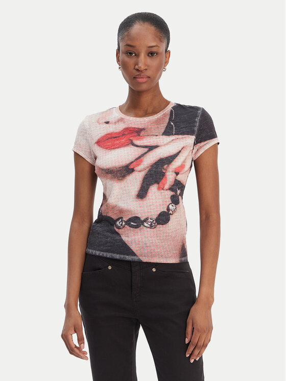 Guess Guess Тишърт W6RI49 KCCG0 Цветен Regular Fit