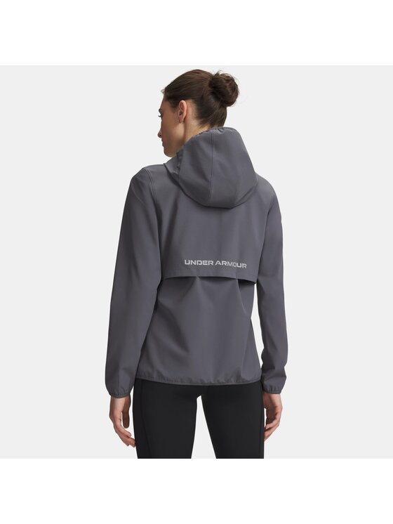 Under Armour Under Armour Kurtka do biegania UA-6009542-025 Szary ciemny Active Fit