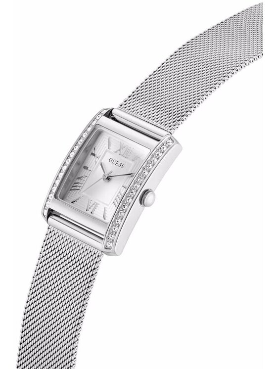 Guess Guess Hodinky GW0997L1 Stříbrná
